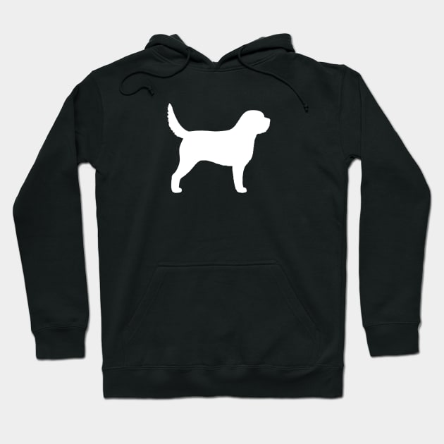 Otterhound Silhouette Hoodie by Coffee Squirrel